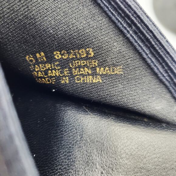 Y2K What’s What by Aerosoles Dark Blue and Black Platform Slip On Mules Women 6M - Picture 10 of 12